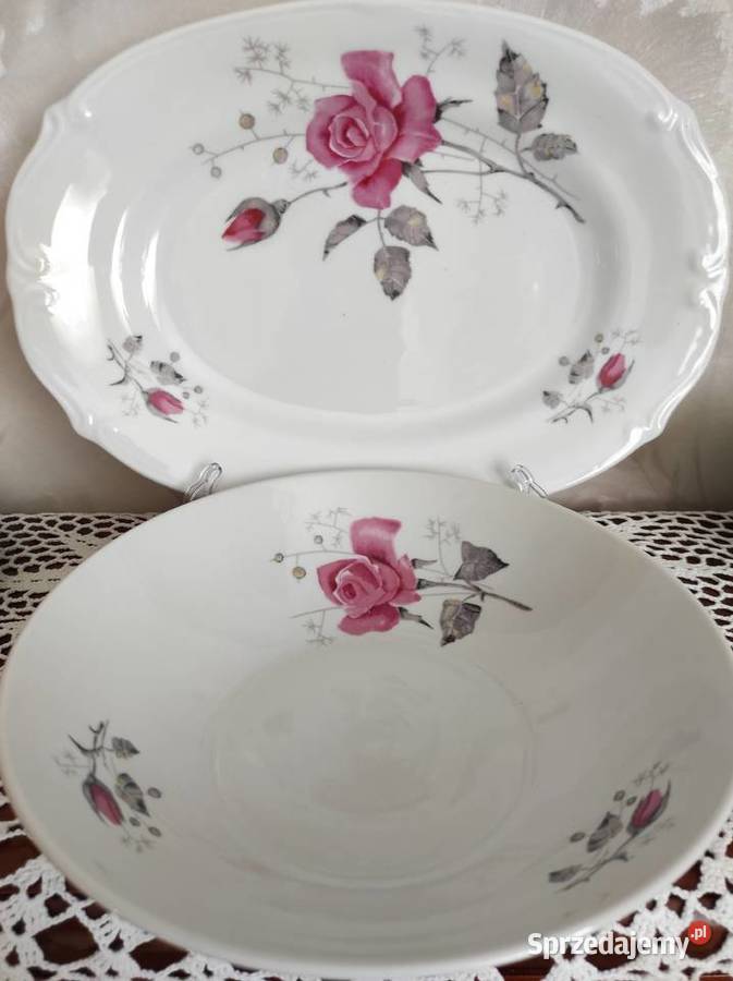 Półmisek duży salaterka stara porcelana Chodzież podlaskie Białystok