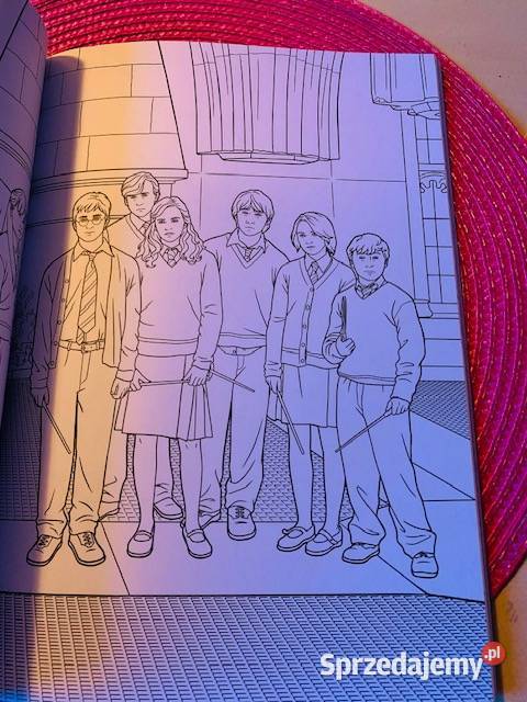 Harry Potter Magiczna Kolorowanka Książki dla dzieci Warszawa