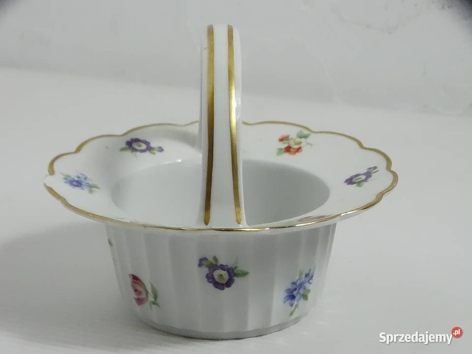 Porcelainowy koszyczek miseczka z uchem Bavaria sprzedam