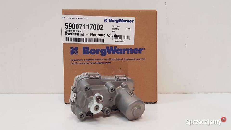 Nowy aktuator turbosprężarki BorgWarner KKK Pozostałe Siedlce sprzedam