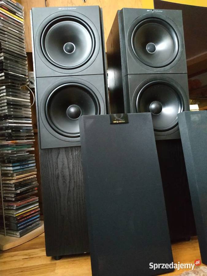 Kolumny podłogowe Kef Q80 niska