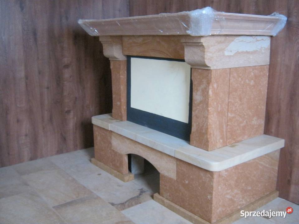 Obudowa obudowy kominka kominkowe z kamienia żeliwo