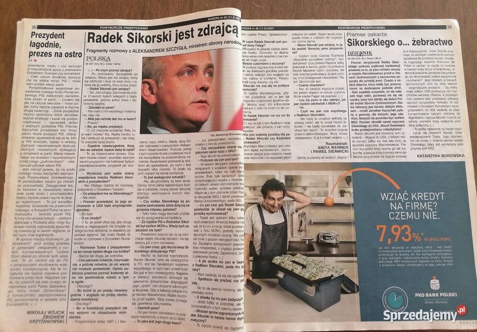 Czasopismo ANGORA z 2007 i 2008rDwa egzemplarze