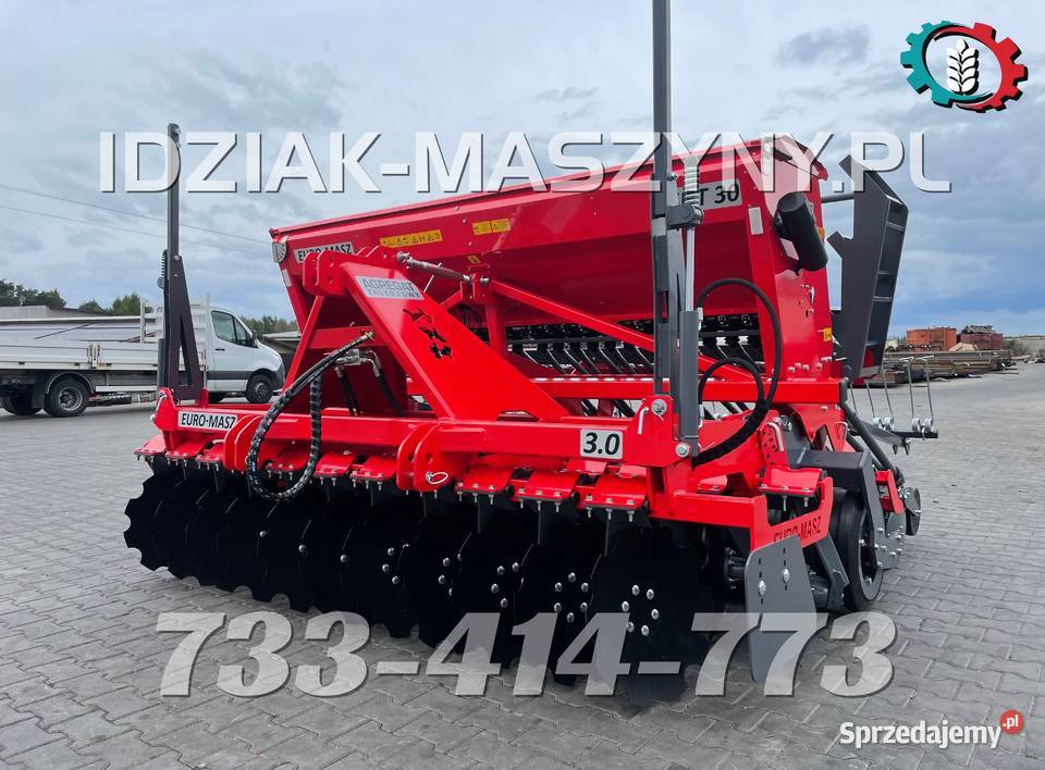 Siewnik nabudowany 3m EuroMasz zestaw Radomsko