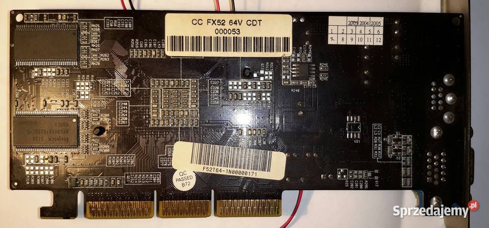 Karta graficzna AGP CC FX52 64V CDT Warszawa