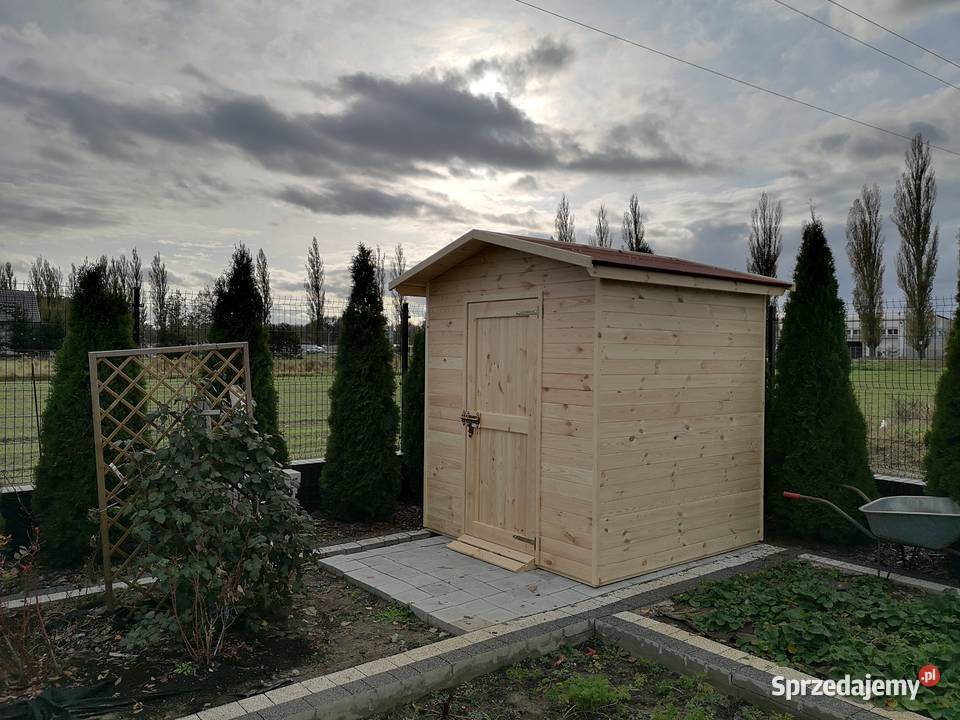 Domek narzędziowy 2 x 2m z dachem prostym Kalety