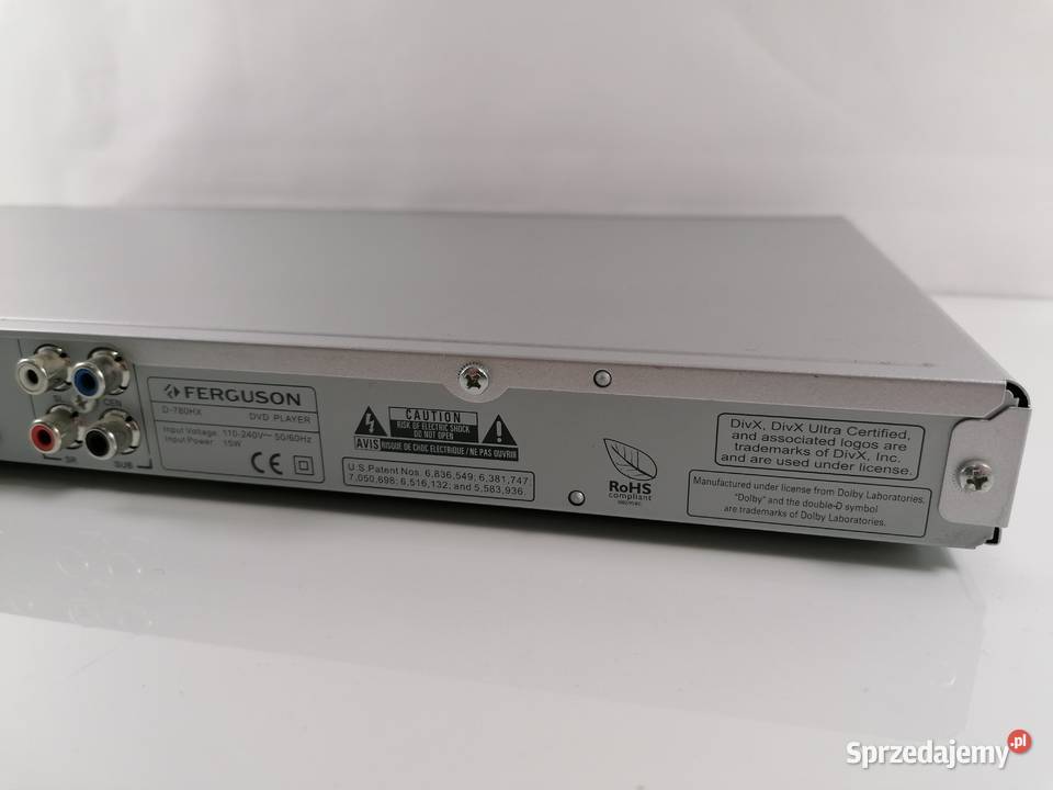 FERGUSON ODTWARZACZ DVDDIVX D780HX USB HDMI wielkopolskie