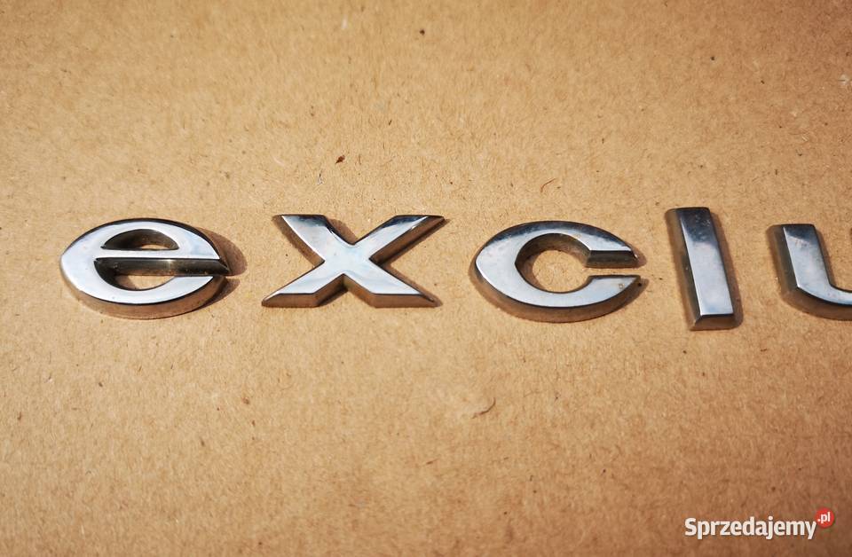 Citroen C8 logo emblemat EXCLUSIVE drzwi Motoryzacja sprzedam