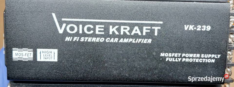 WZMACNIACZ SAMOCHODOWY VOICE KRAFT VK239