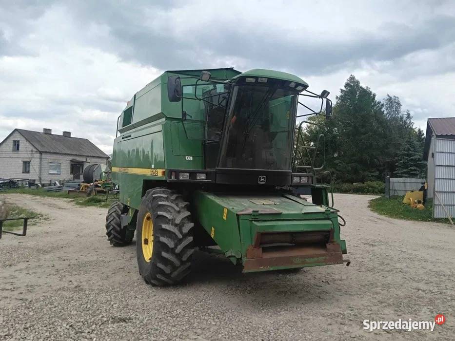 Kombajn John Deere 2258 heder 488m 1997r niski łódzkie Łowicz