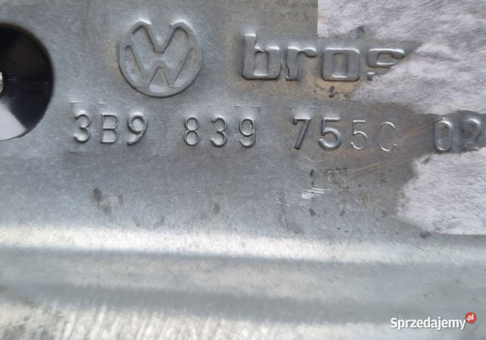 PODNOŚNIK SZYBY TYŁ PRAWY LEWY VW PASSAT B5 FL Działoszyce