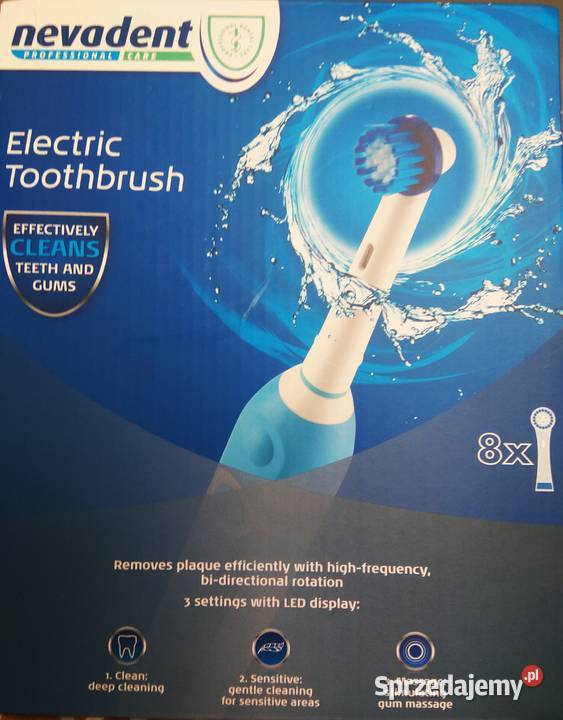 Elektryczna szczoteczka do zębów zestaw