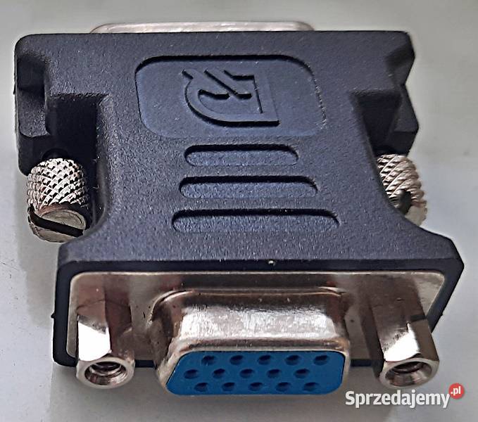 Adapter przejściówka konwerter DVIVGA męski Elektronika Ostrów Wielkopolski