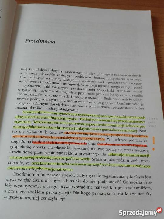Problemy polskiej prywatyzacji w latach 19901996 Gdańsk