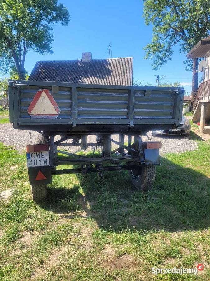 Przyczepa Autosan D47 Zarejestrowana wywrot 3 nieuszkodzony kujawsko-pomorskie Kowal
