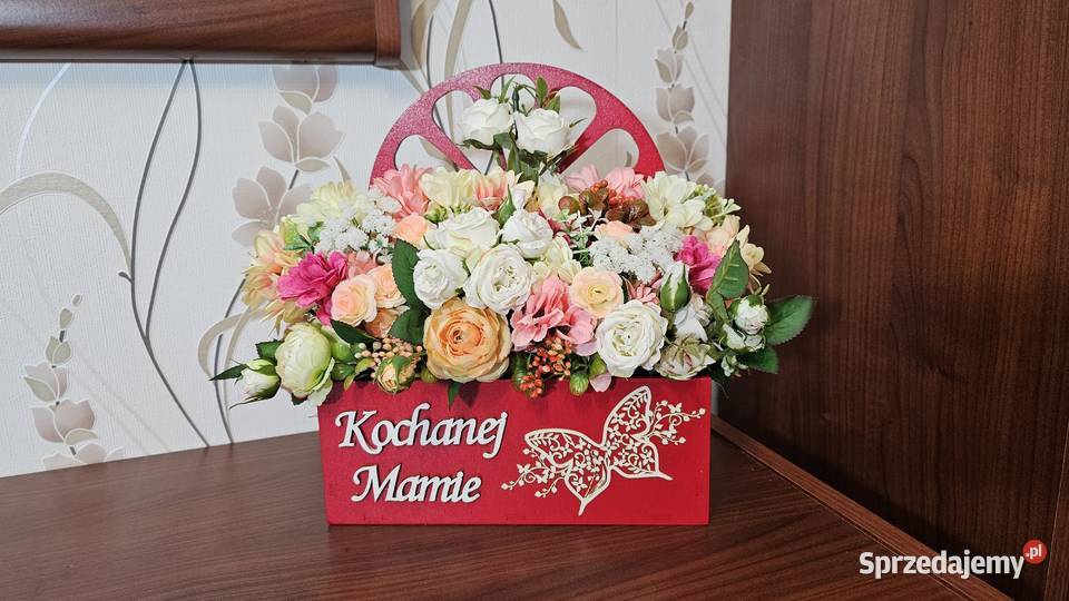 Bukiety w skrzyneczkach Łęgowo