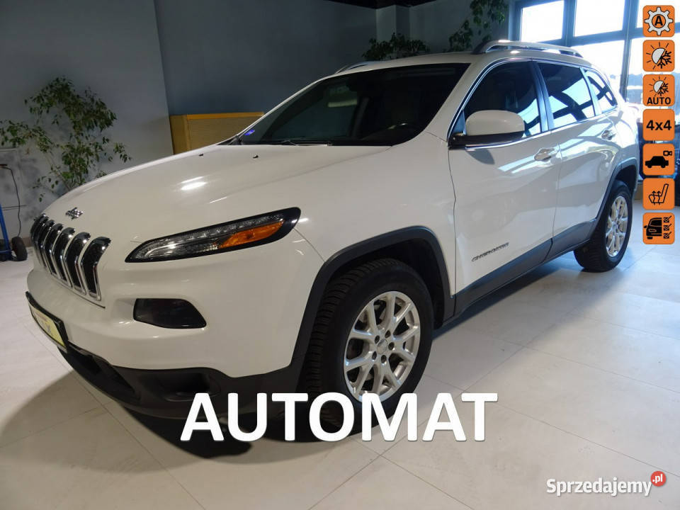 Jeep Cherokee Samochód w stanie 32 benzyna moc tempomat Łódź