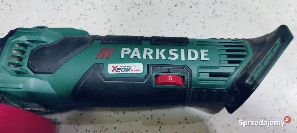 Akumulatorowa szlifierka kątowa Parkside PWSA Poznań