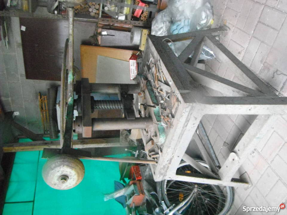 Prasa ręczna mimośrodowa balansowa mazowieckie Barak sprzedam