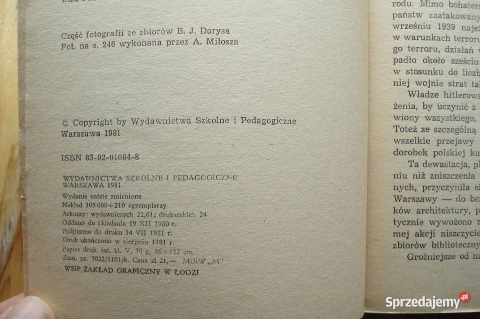 Książka Polska Literatura Współczesna R sprzedam