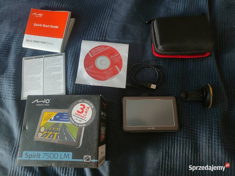 Nawigacja Mio Spirit 7500 LM Łódź