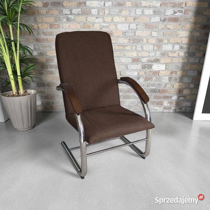 Fotel finka na metalowym stelażu różne kolory