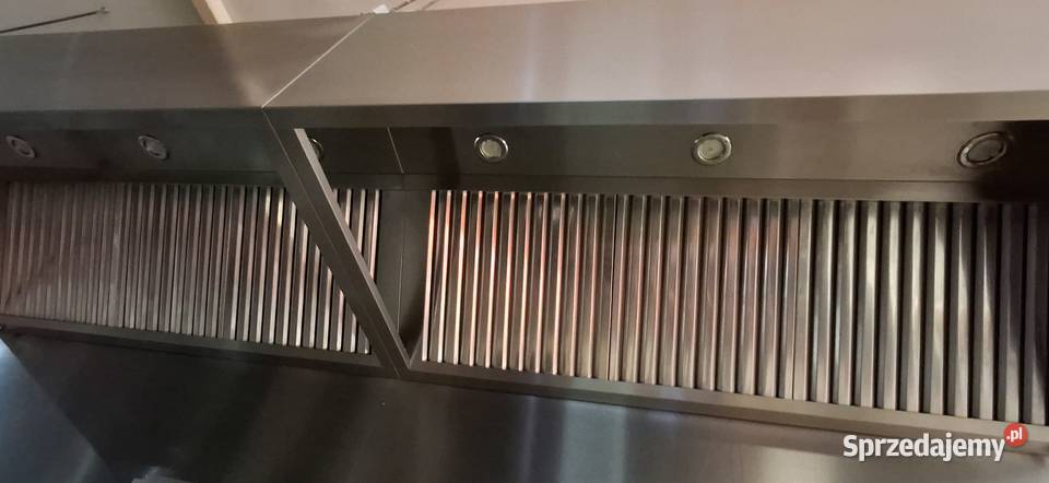 Wyprzedaż Okap gastronomiczny 300x80x45 mazowieckie