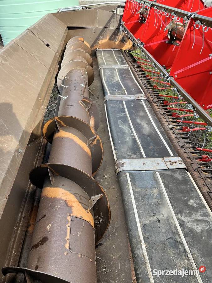 Heder Power Flow Massey Ferguson Dronningborg nieuszkodzony lubelskie Piaski