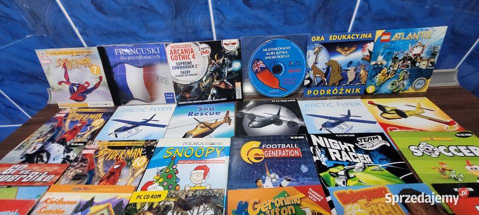 Kolekcja gier prog edukacyjnych bajek dzieci i Sosnowiec