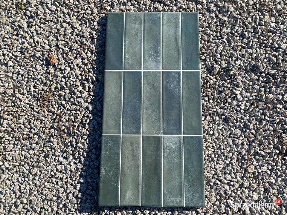 Wyprzedaż Płytki Ścienne MOHA GREEN BRICKS 30x60 Sochaczew