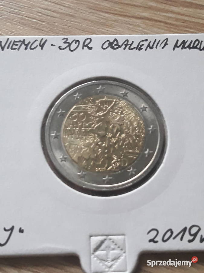 2 Euro 30 r Obalenia muru berlińskiego2019 r men Konin sprzedam