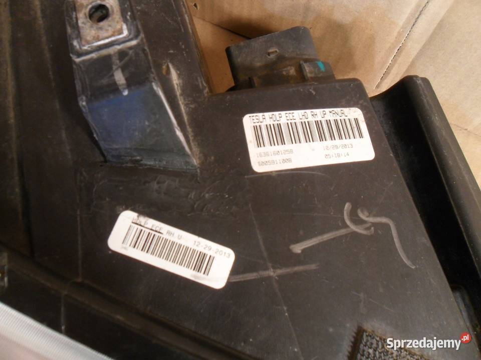 TESLA S LAMPA LEWY PRZÓD XENON LED 600591000B lewe Nowy Tomyśl