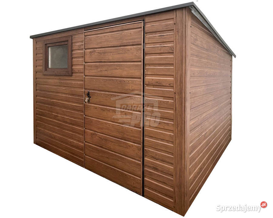 Schowek domek ogrodowy 25x25m drzwi okno dach Szczecinek