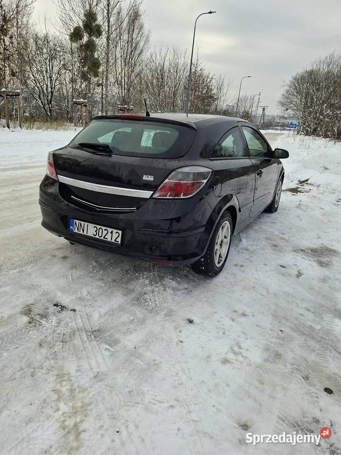 Opel astra h opc line czarny warmińsko-mazurskie Olsztyn