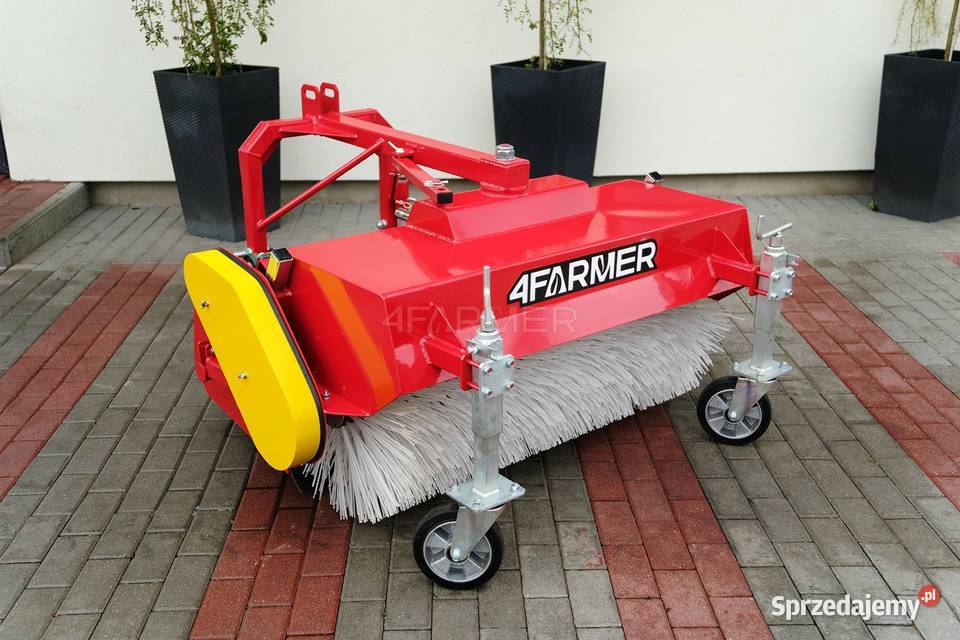 Zamiatarka 120 do traktora z koszem 4FARMER Tajęcina