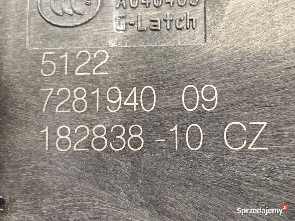 ZAMEK DRZWI PRAWY TYŁ BMW F45 Minivan 7281940 sprzedam