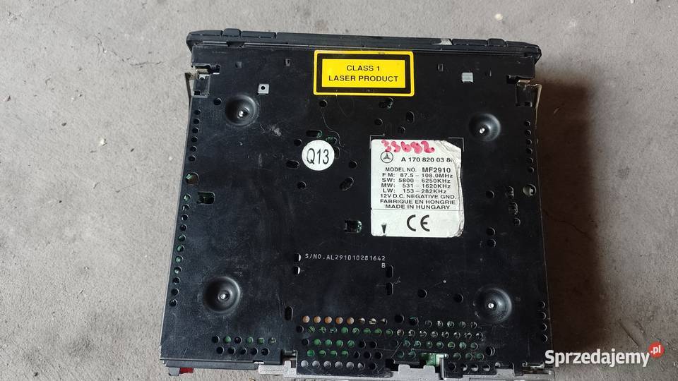 Radio Mercedes Benz w202 lubelskie Hrubieszów