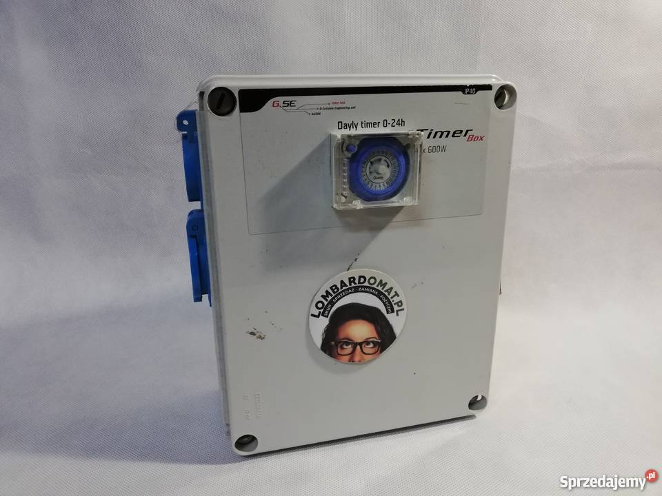 LOMBARDOMAT Timer Box 4x600W Promocja tygodnia Olecko