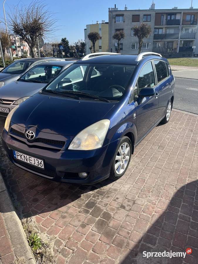 Toyota Corolla Verso 18 Benzyna Automat 300000km wielkopolskie Kleczew