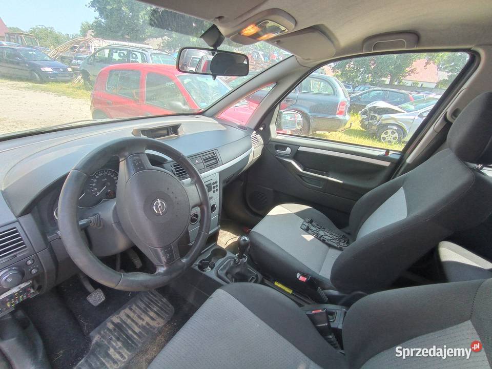Opel Meriva A 16 74 kW 2005 r dawca części Szklarka Myślniewska