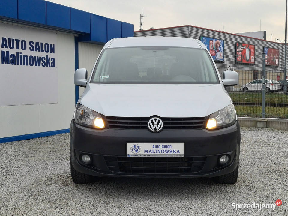 Volkswagen Caddy LONG Patforma Inwalidy Automat immobilizer Wągrowiec