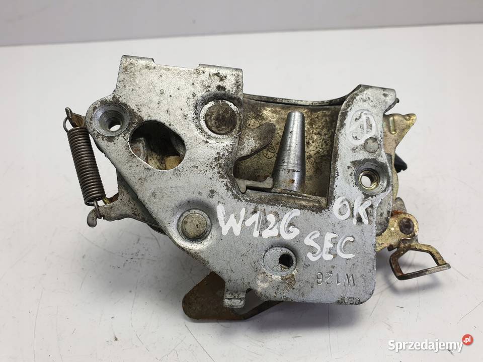 Mercedes C126 W126 COUPE SEC ZAMEK DRZWI PRAWY Rudka