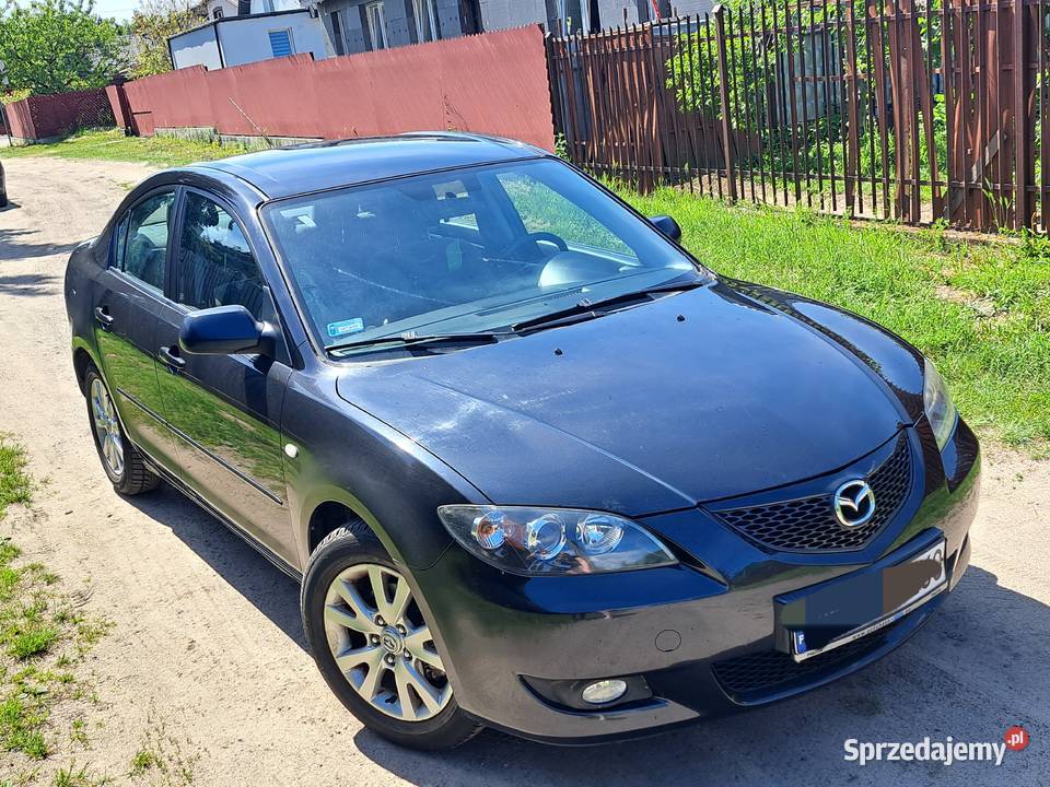 Sprzedam ładną Mazde 3 16 benzyna 2005r 140 mazowieckie Żyrardów sprzedam