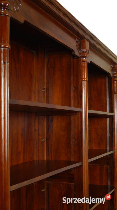 Nowy stylowy regał podwójny kolonialny Września