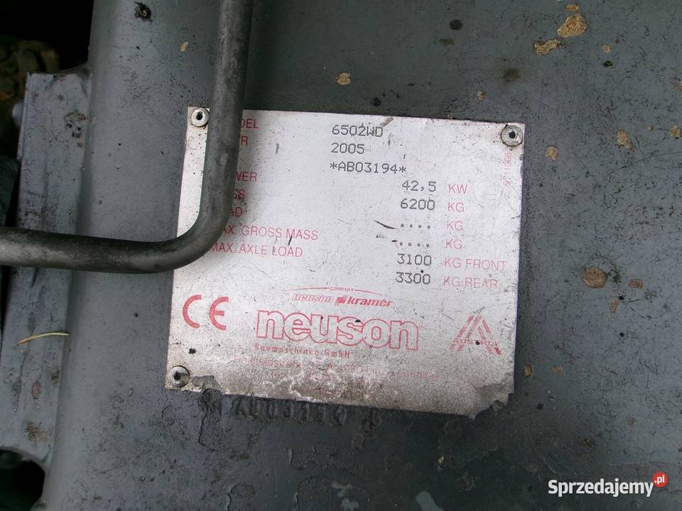 Koparka Neuson 6502 WD Dolna Grupa