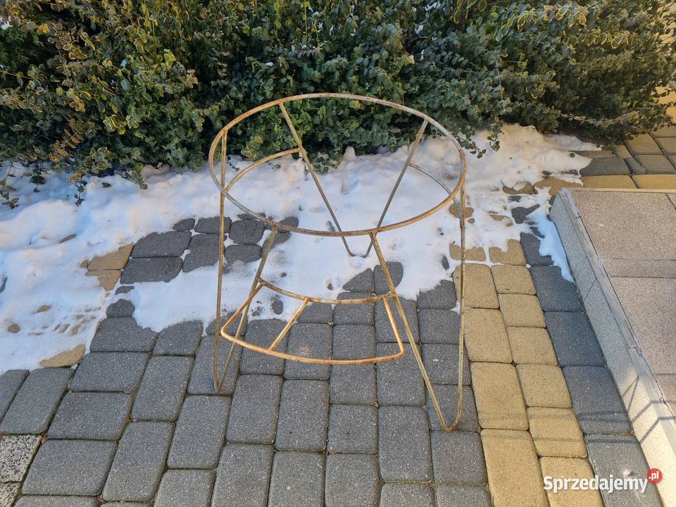 Stojak na miskę z okresu PRL lubelskie Lublin