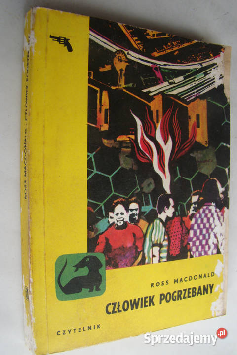 Człowiek pogrzebany Ross MacDonald kryminał Limanowa