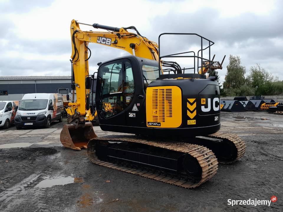 JCB JZ141 2018R KOPARKA GĄSIENICOWA 16 TON CAT Kabina Krotoszyn
