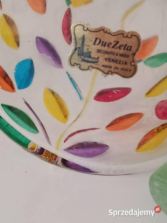 Karafka ze szkła Murano Porcelana i szkło Warszawa