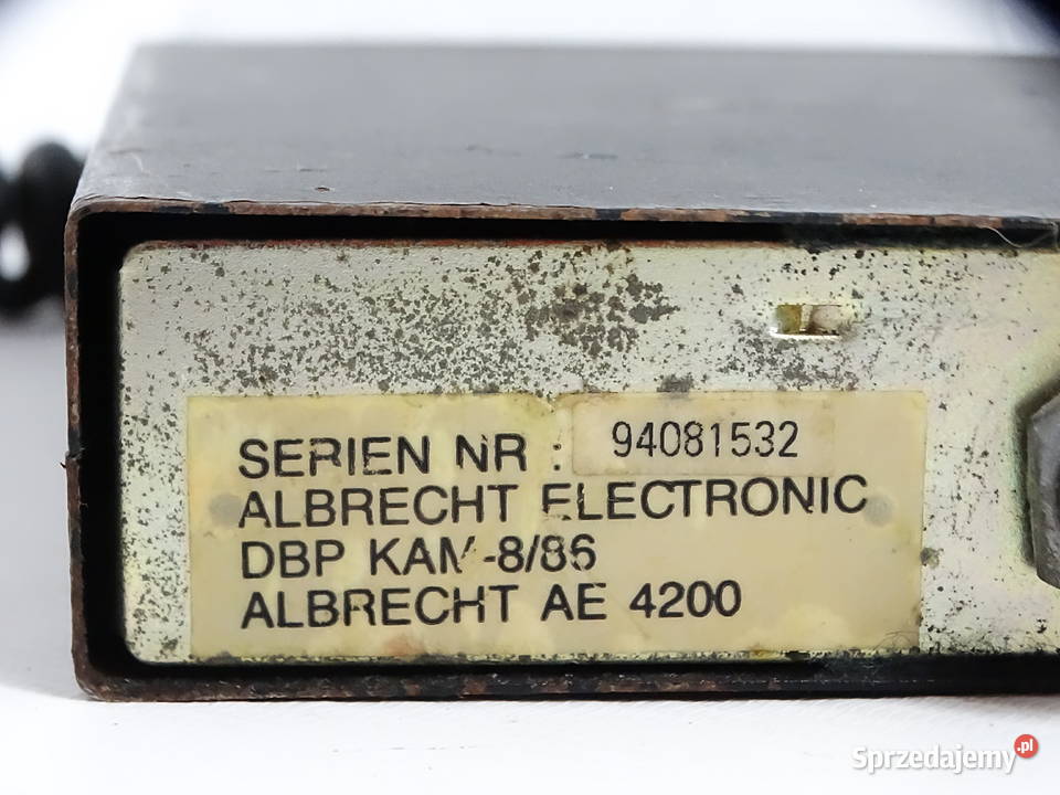 Radio CB Albrecht AE 4200 Oryginalny Mikrofon Biłgoraj